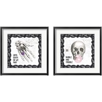 Framed 'Arsenic and Anatomy 2 Piece Framed Art Print Set' border=