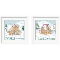 Framed 'Holiday Trimmings 2 Piece Framed Art Print Set' border=