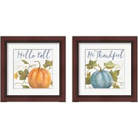 Framed 'Fall Splendor 2 Piece Framed Art Print Set' border=