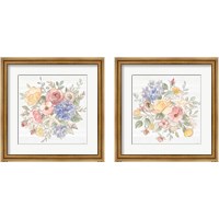 Framed 'Coastal Cottage 2 Piece Framed Art Print Set' border=