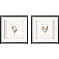 Framed 'Countryside  2 Piece Framed Art Print Set' border=