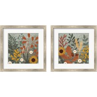 Framed 'Harvest Craze 2 Piece Framed Art Print Set' border=