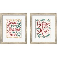 Framed 'Seasonal Shades 2 Piece Framed Art Print Set' border=