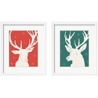 Framed 'Seasonal Shades 2 Piece Framed Art Print Set' border=