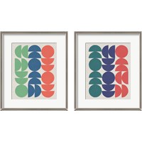 Framed 'Make it Mod 2 Piece Framed Art Print Set' border=