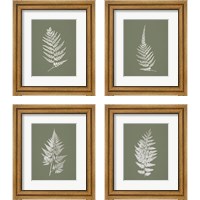 Framed 'True Green 4 Piece Framed Art Print Set' border=