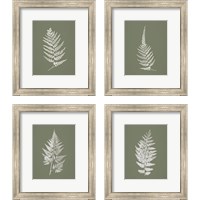 Framed 'True Green 4 Piece Framed Art Print Set' border=